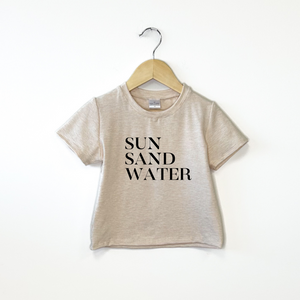 Sun Sand Water Tee Shirt - Posh & Cozy