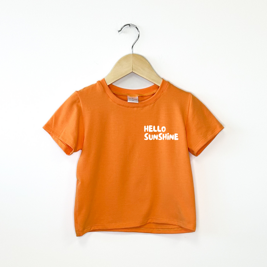 Hello Sunshine Tee Shirt - Posh & Cozy