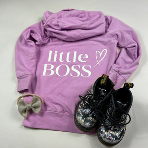 Little Boss Hoodie - Posh & Cozy