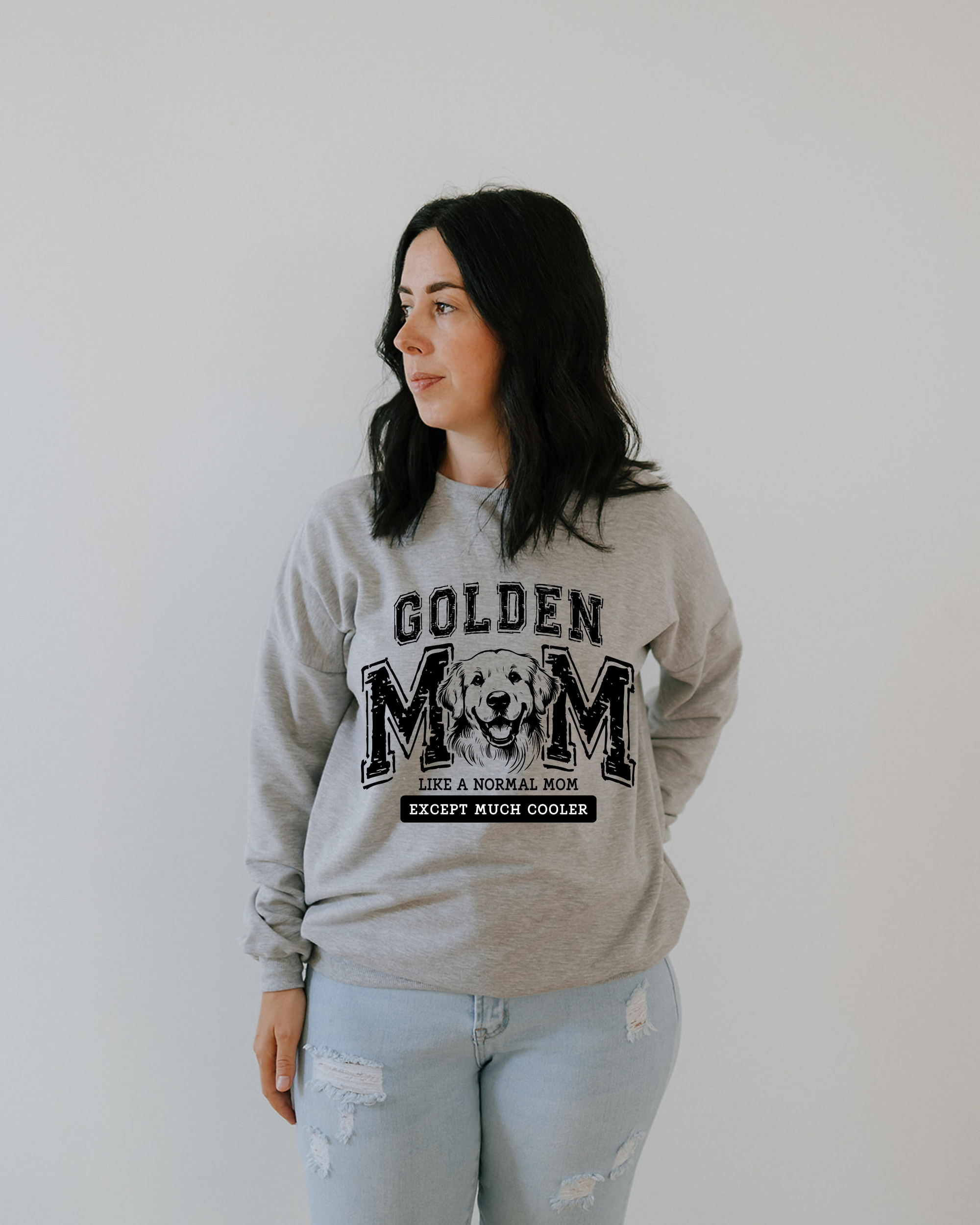 Dog Mom Women's Crewneck - Posh & Cozy