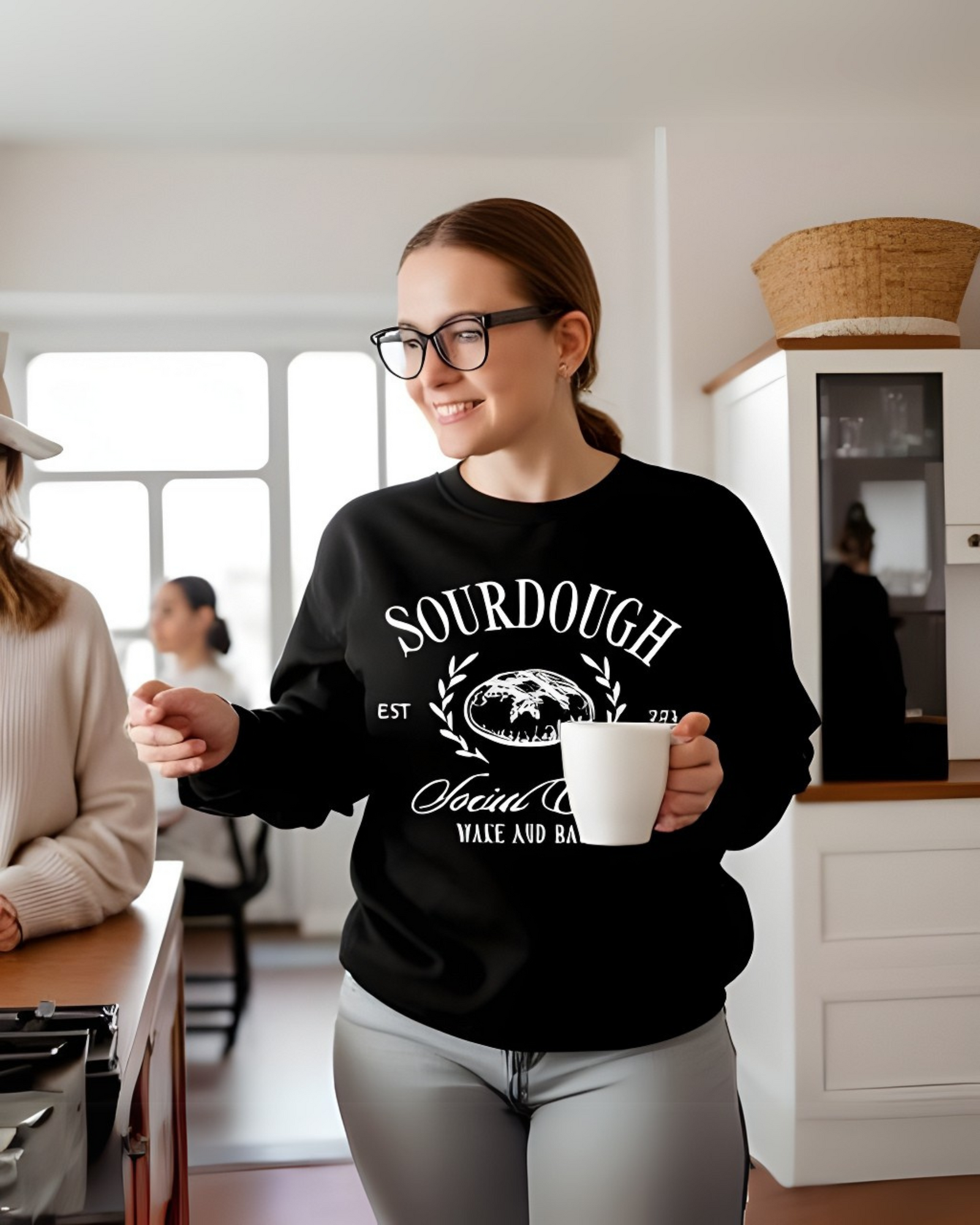 Sourdough Club Crewneck Women's - Posh & Cozy