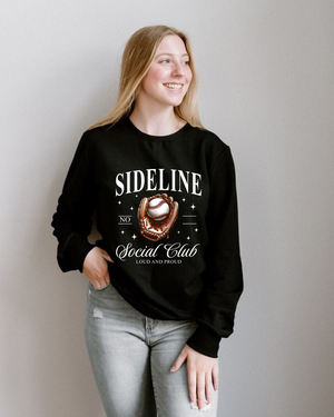 Softball Club Women's Crewneck - Posh & Cozy
