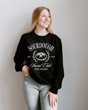 Sourdough Club Crewneck Women's - Posh & Cozy