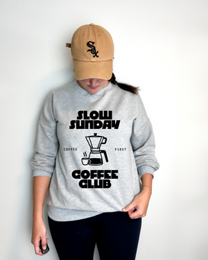 Coffee Club Women's Crewneck - Posh & Cozy