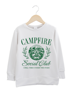 Campfire Club Crewneck Women's - Posh & Cozy