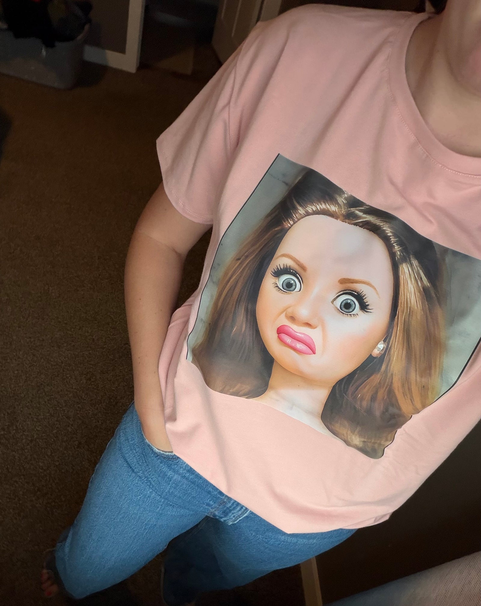 Unimpressed Barbie Women's Tee Shirt