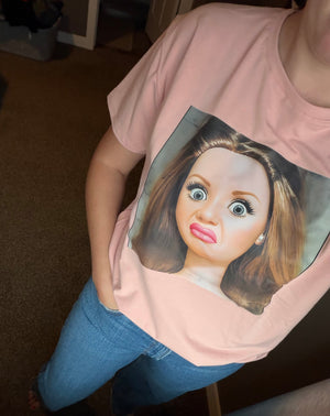 Unimpressed Barbie Women's Tee Shirt