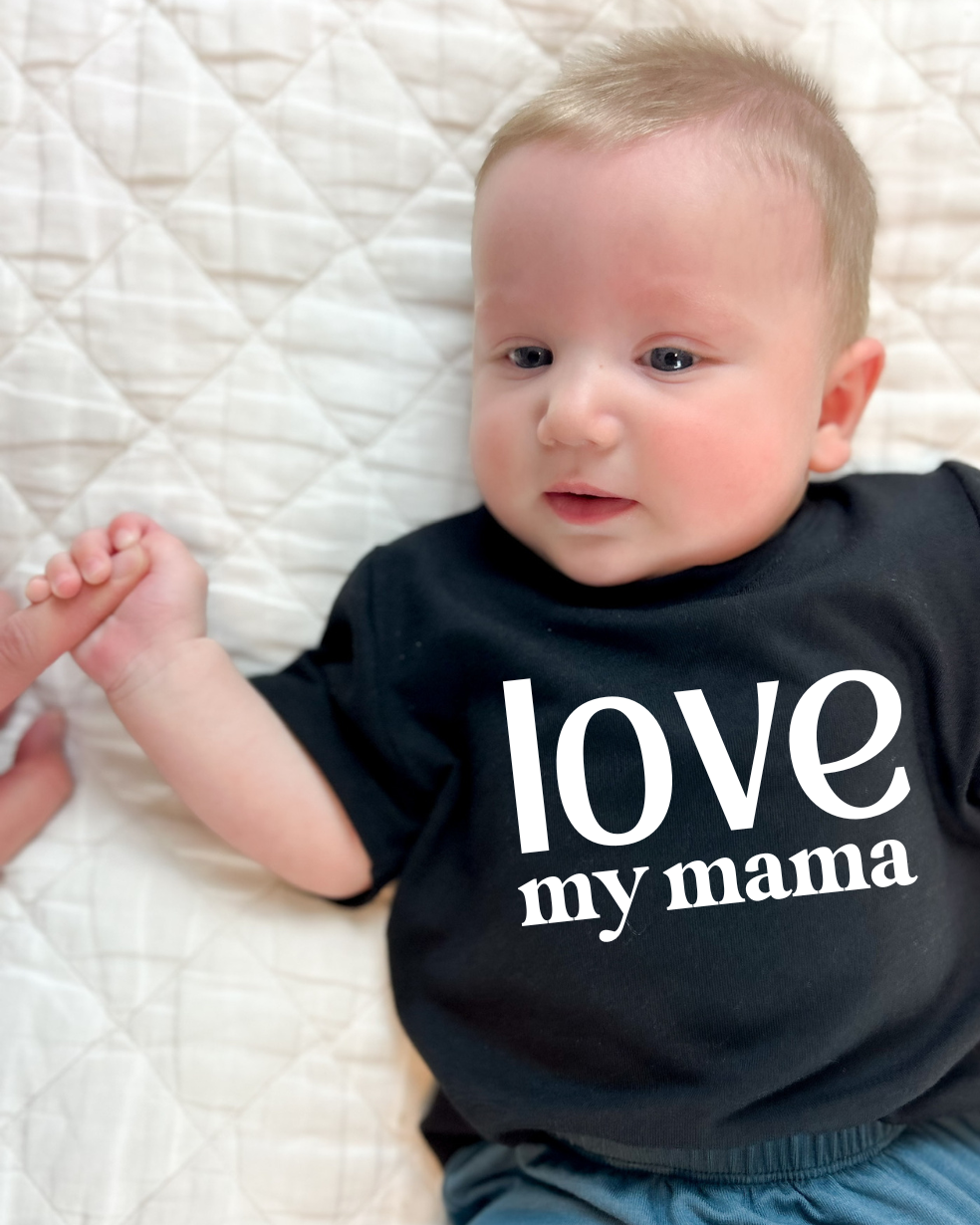 Love My Mama and Dada Tee Shirt - Posh & Cozy