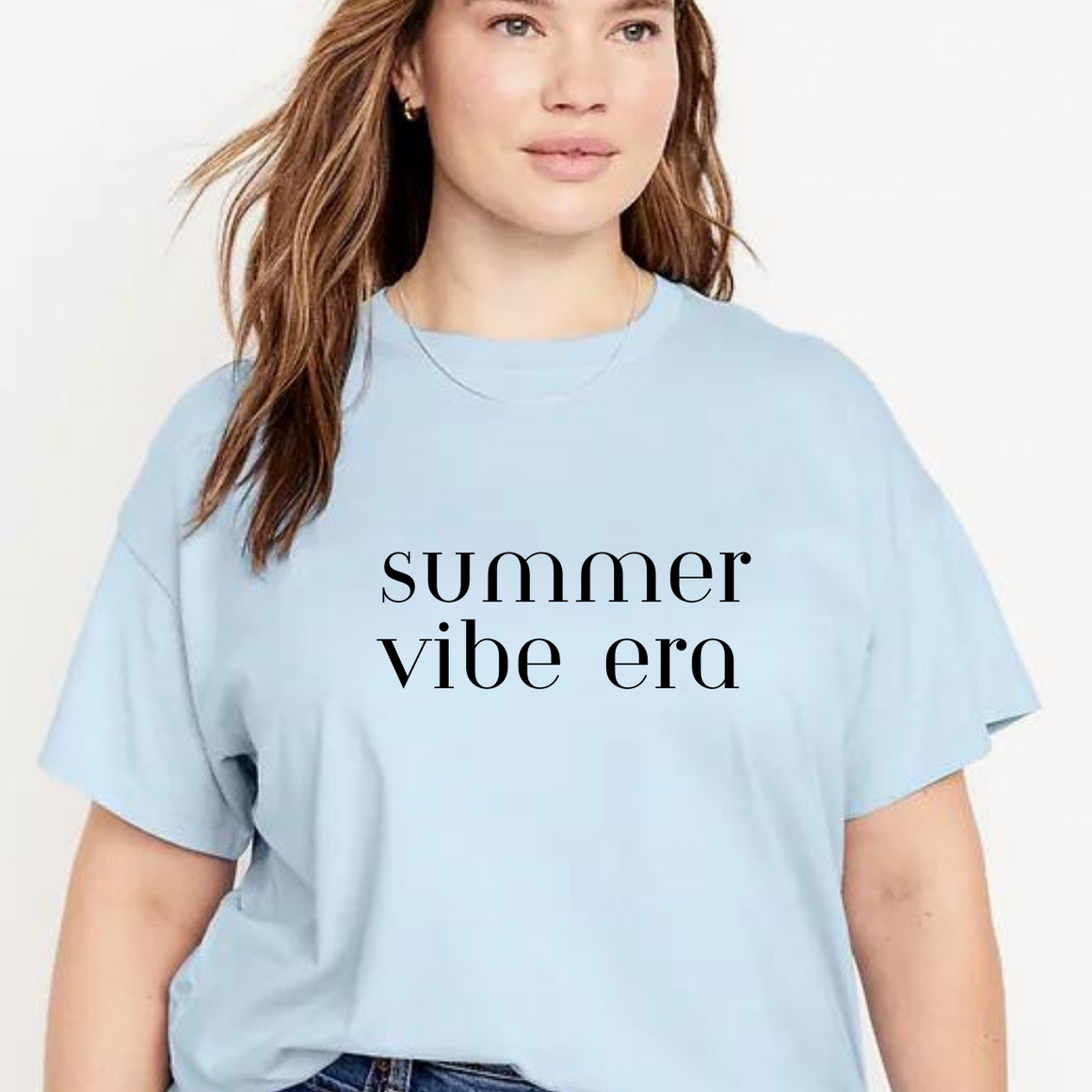 Summer Vibe Era Tee Shirt Women's - Posh & Cozy