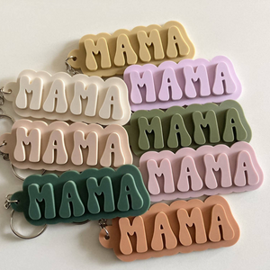 Mama Keychain - Posh & Cozy