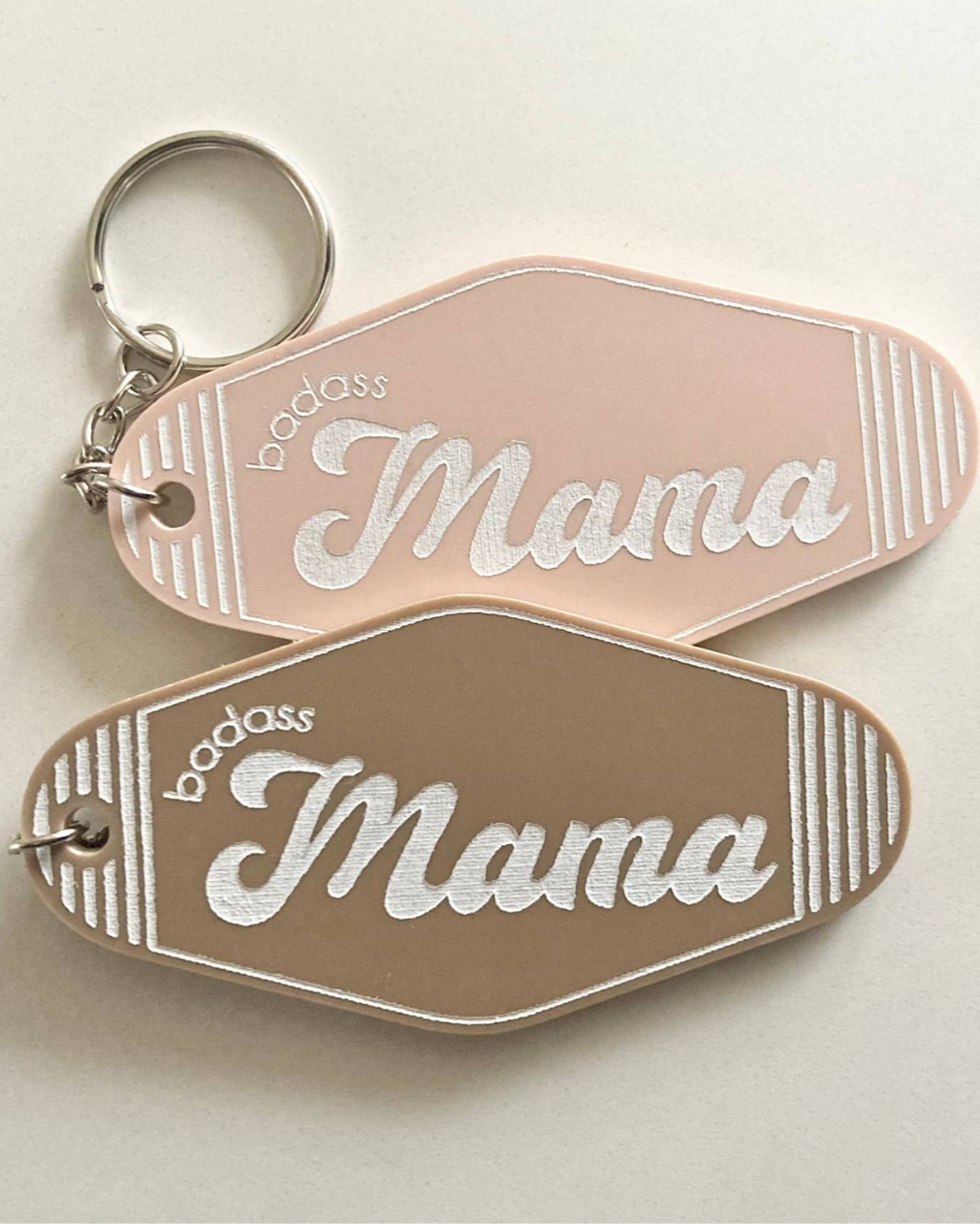 Badass Mama Keychain - Posh & Cozy