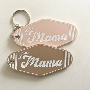 Badass Mama Keychain - Posh & Cozy