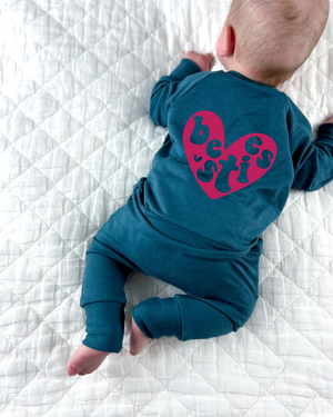 Bestie Heart Crewneck - Posh & Cozy