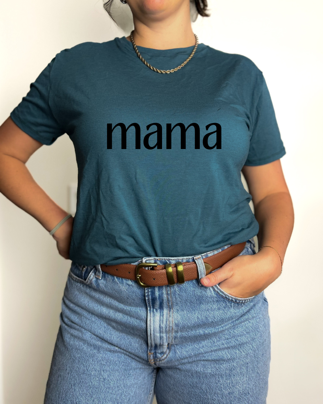 Mama Block Women's Tee Shirt - Posh & Cozy