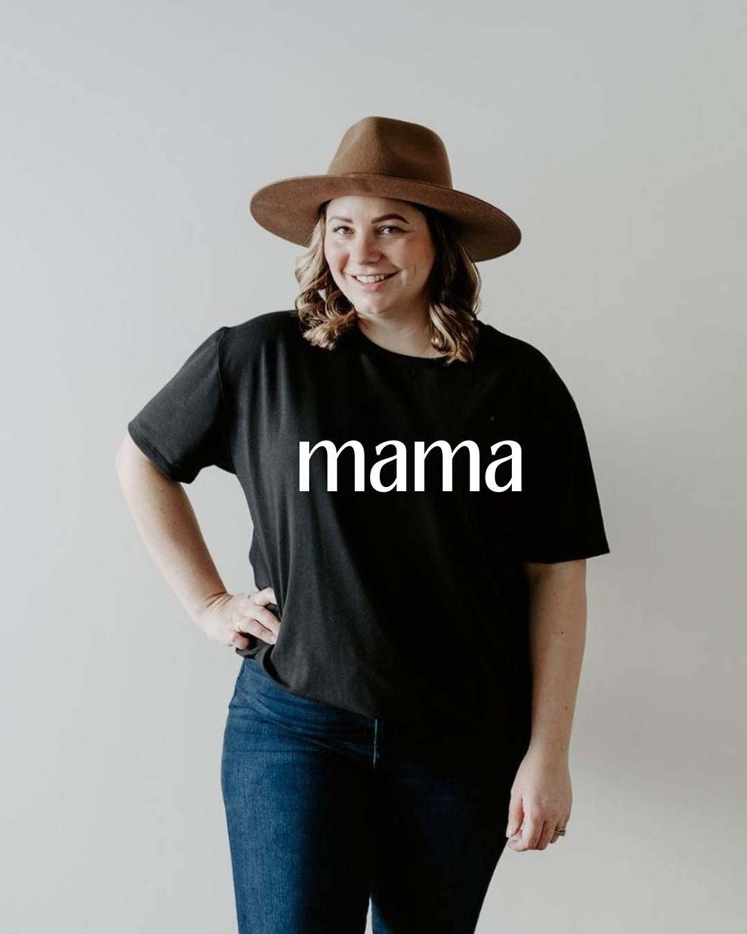 Mama Block Women's Tee Shirt - Posh & Cozy