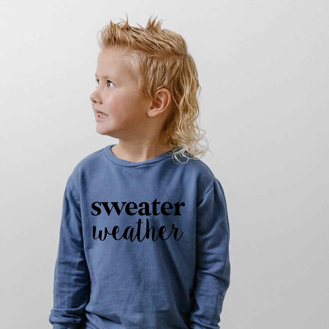 Sweater Weather Crewneck - Posh & Cozy
