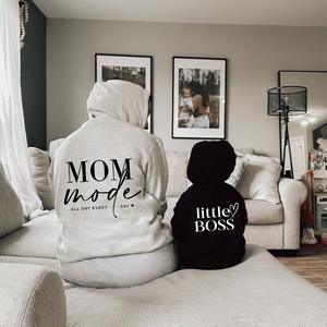 Mom Mode Hoodie - Posh & Cozy