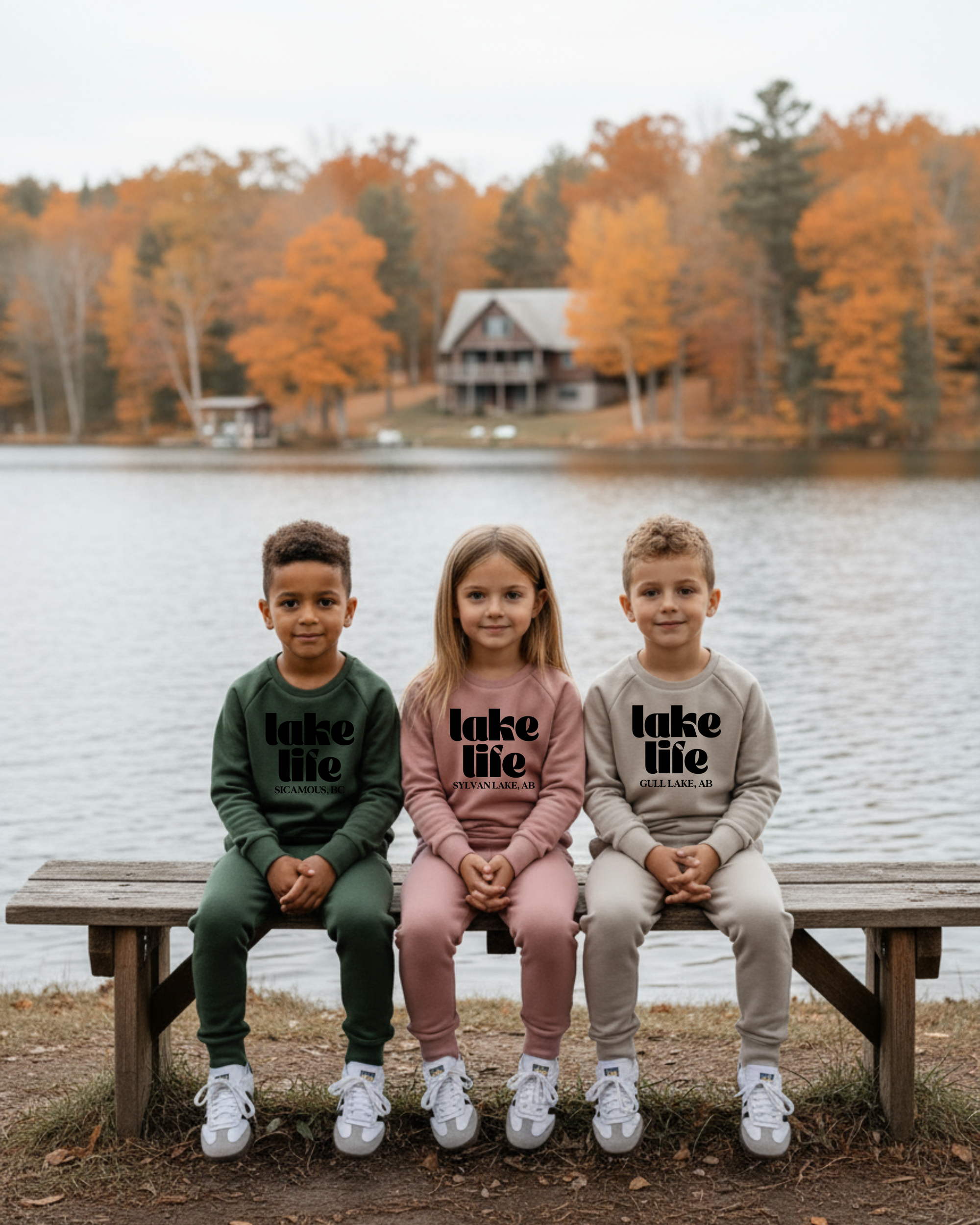 Lake Life Youth Crewneck