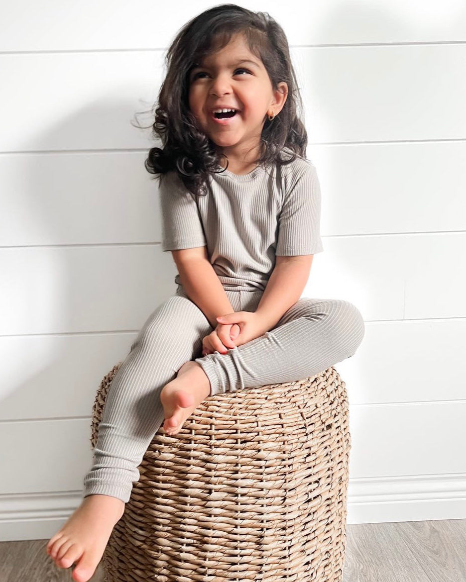 Lounge Set - Youth Short Sleeve and Pant - Posh & Cozy