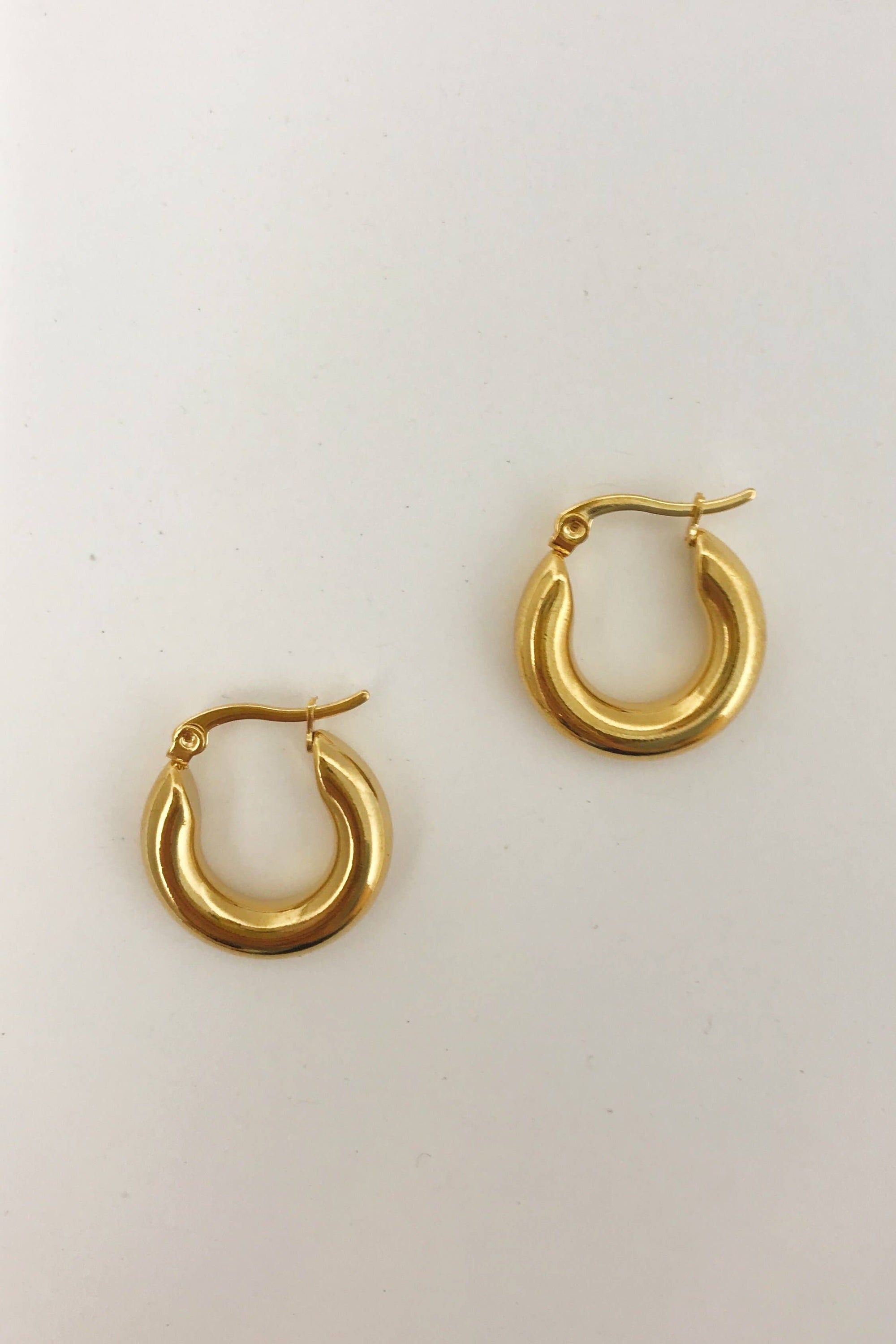 Sienna Huggie Hoop Earrings - Posh & Cozy