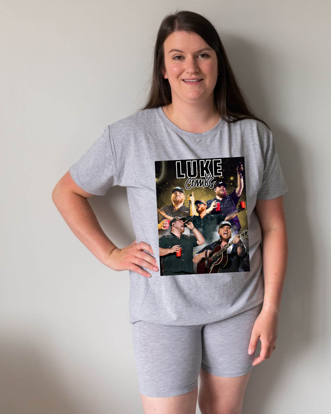 Luke Combs Women's Band Tee Shirt - Posh & Cozy