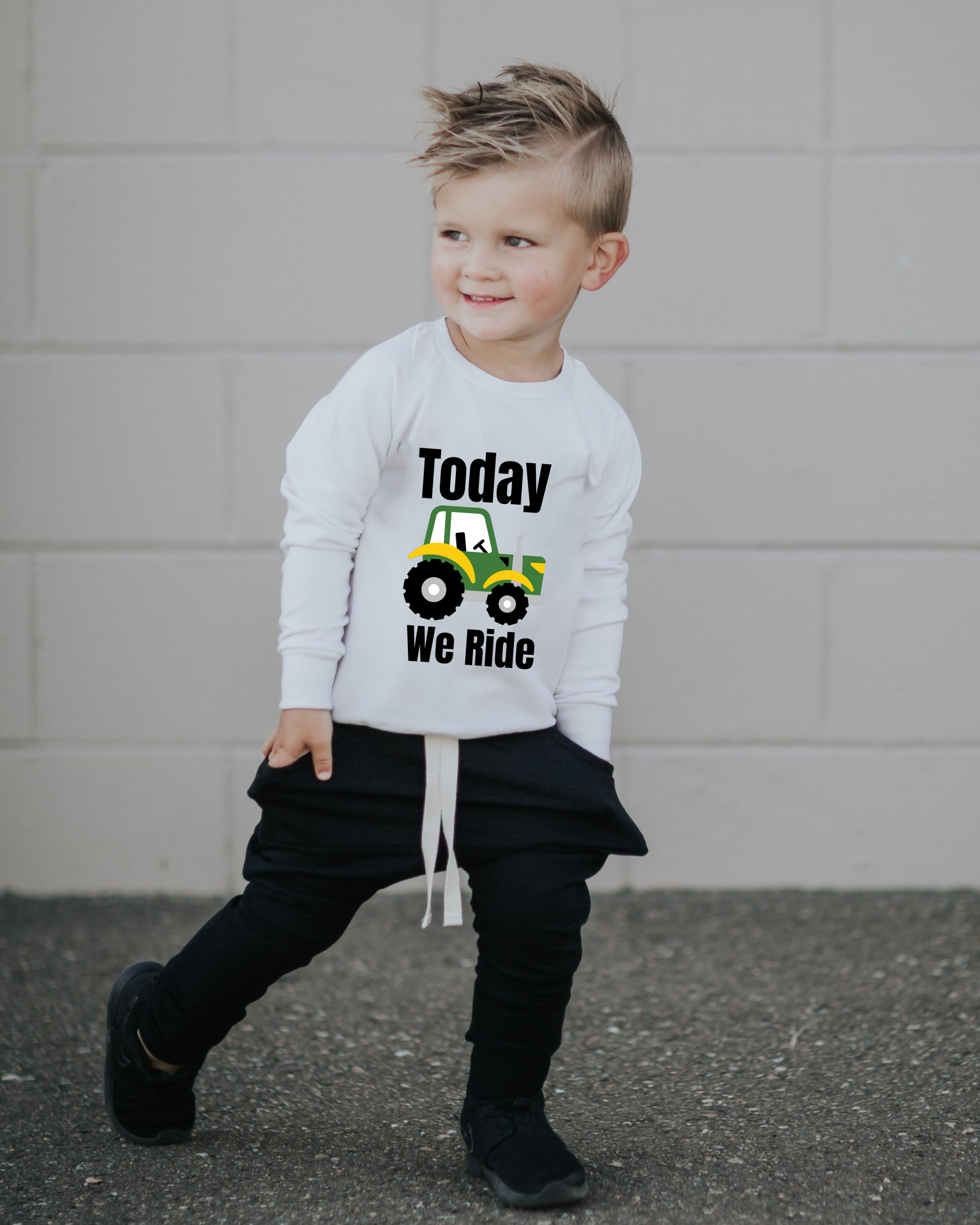 Tractor Crewneck - Posh & Cozy