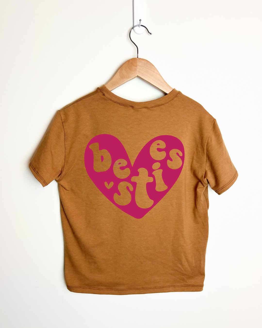 Bestie Heart Women's Tee Shirt - Posh & Cozy