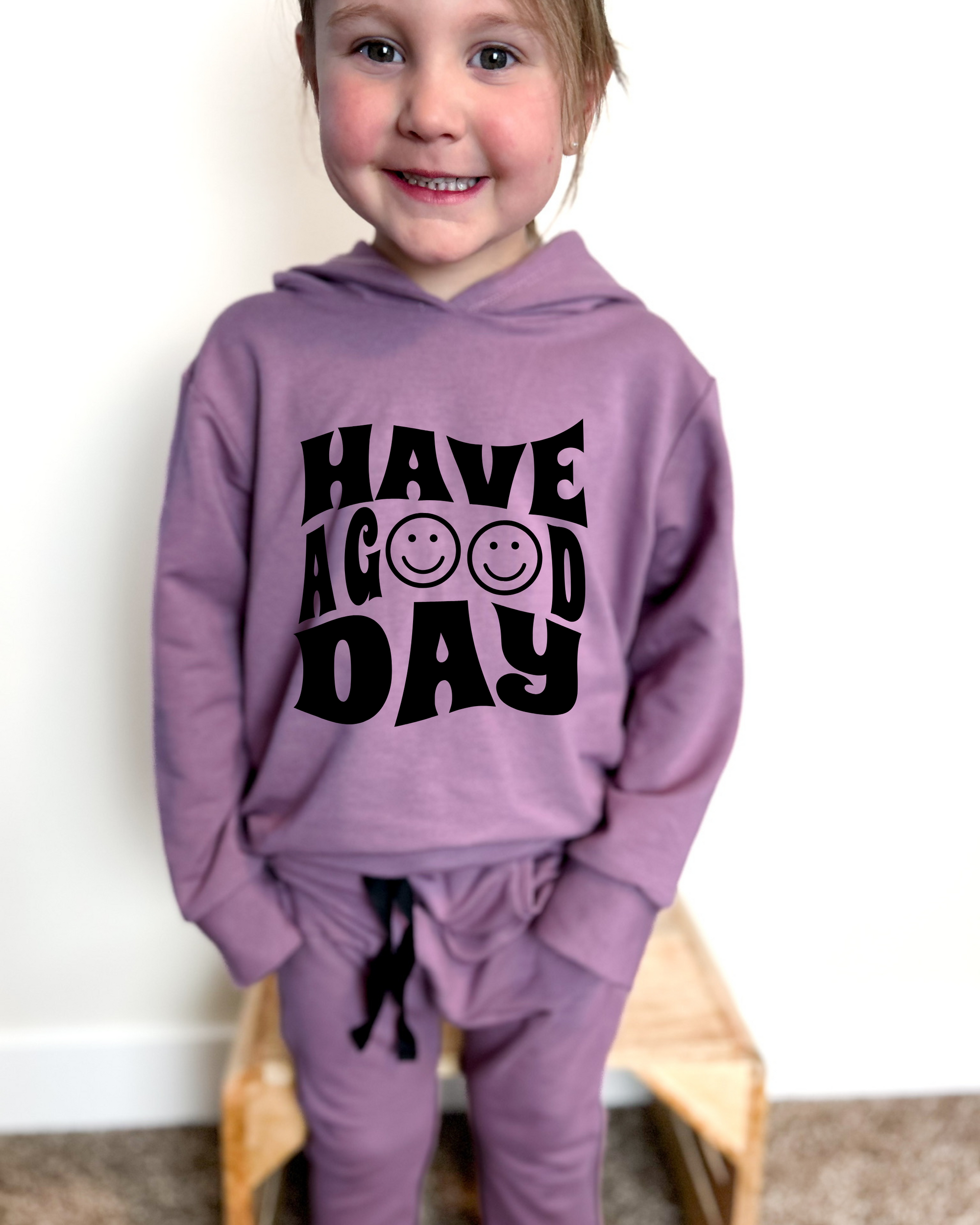 Have A Good Day Crewneck - Posh & Cozy