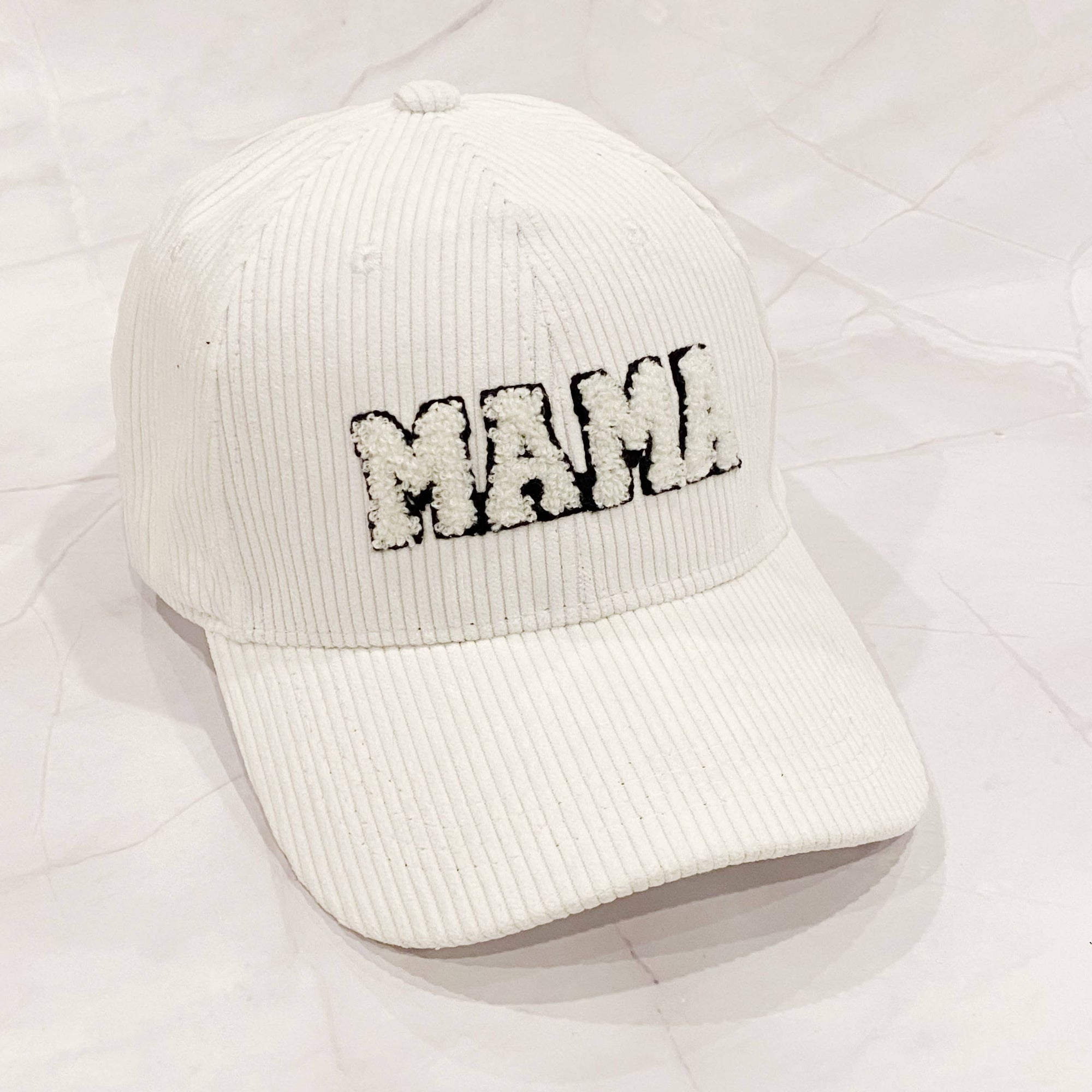 Corduroy Mama Ball Cap: Pink - Posh & Cozy