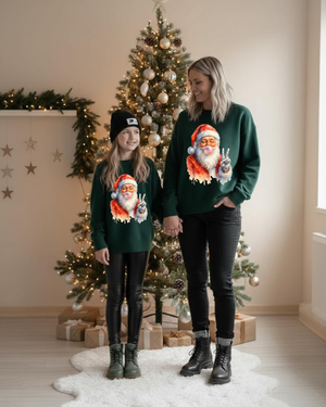 Vintage Santa Youth Crewneck