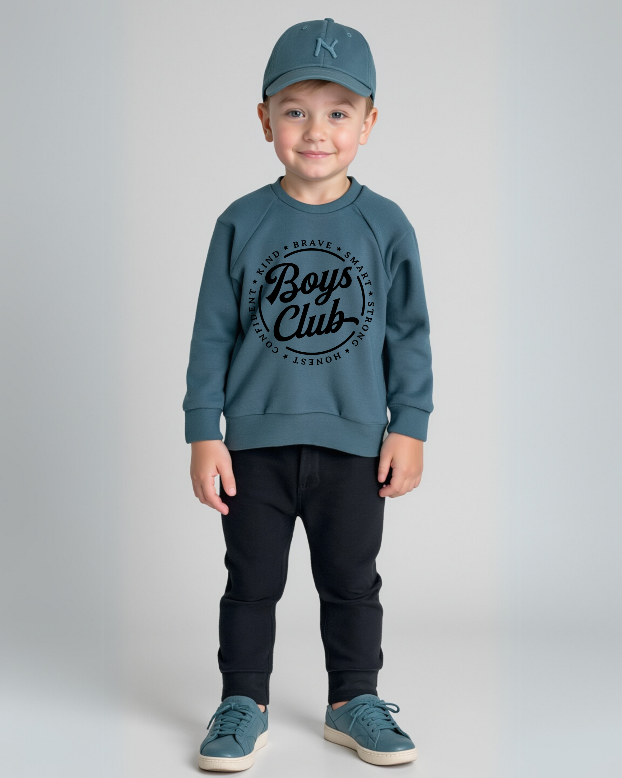 Boys Club Youth Crewneck - Posh & Cozy