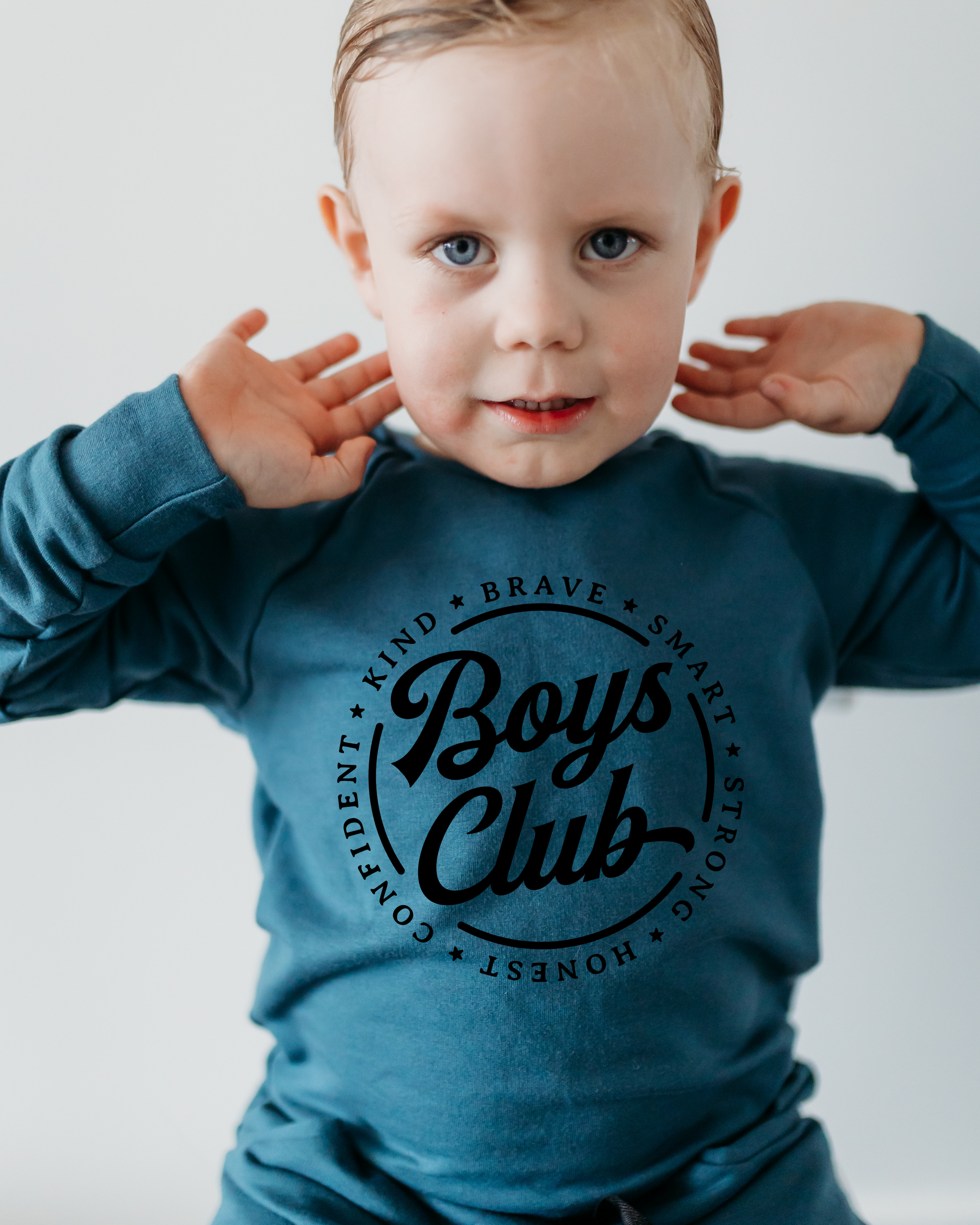 Boys Club Crewneck - Posh & Cozy