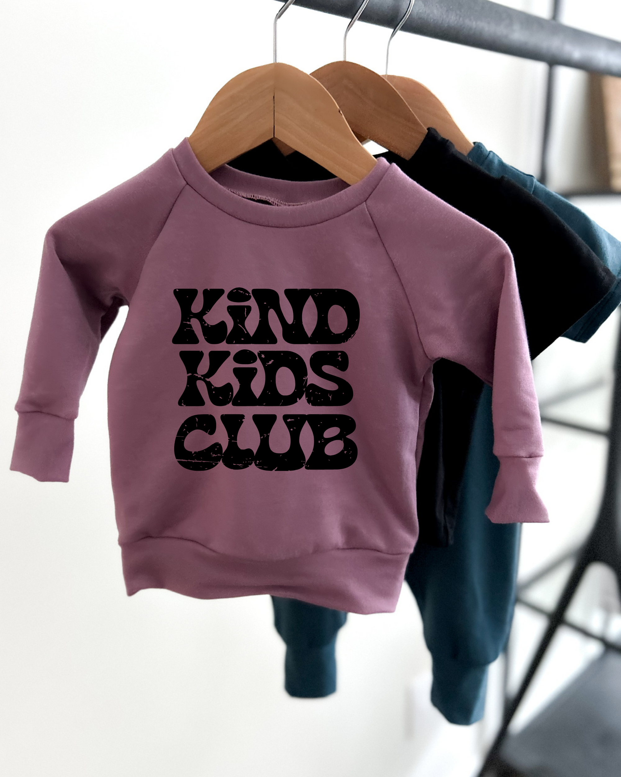 Kind Kids Club Crewneck - Posh & Cozy