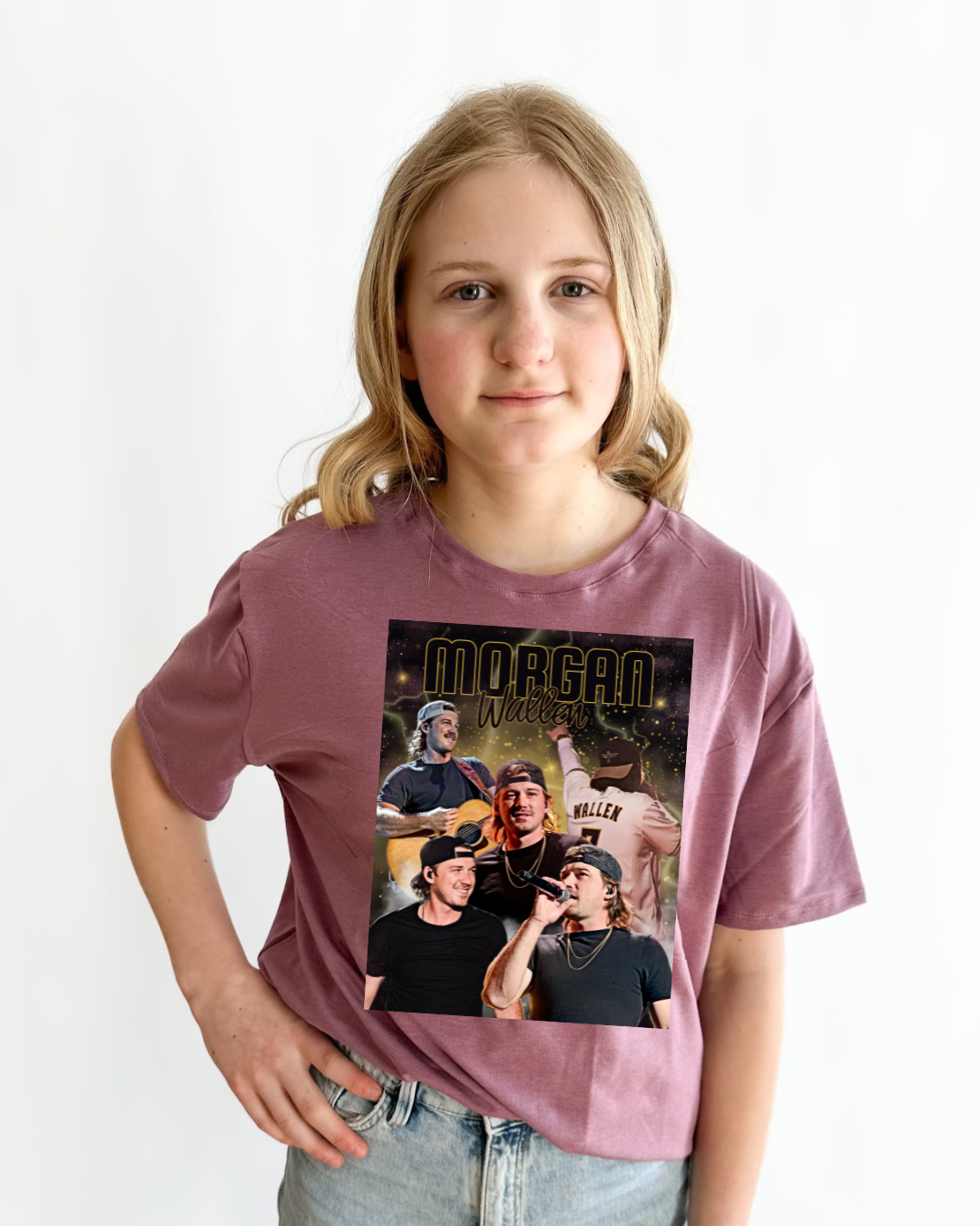 Morgan Wallen Youth Tee Shirt - Posh & Cozy