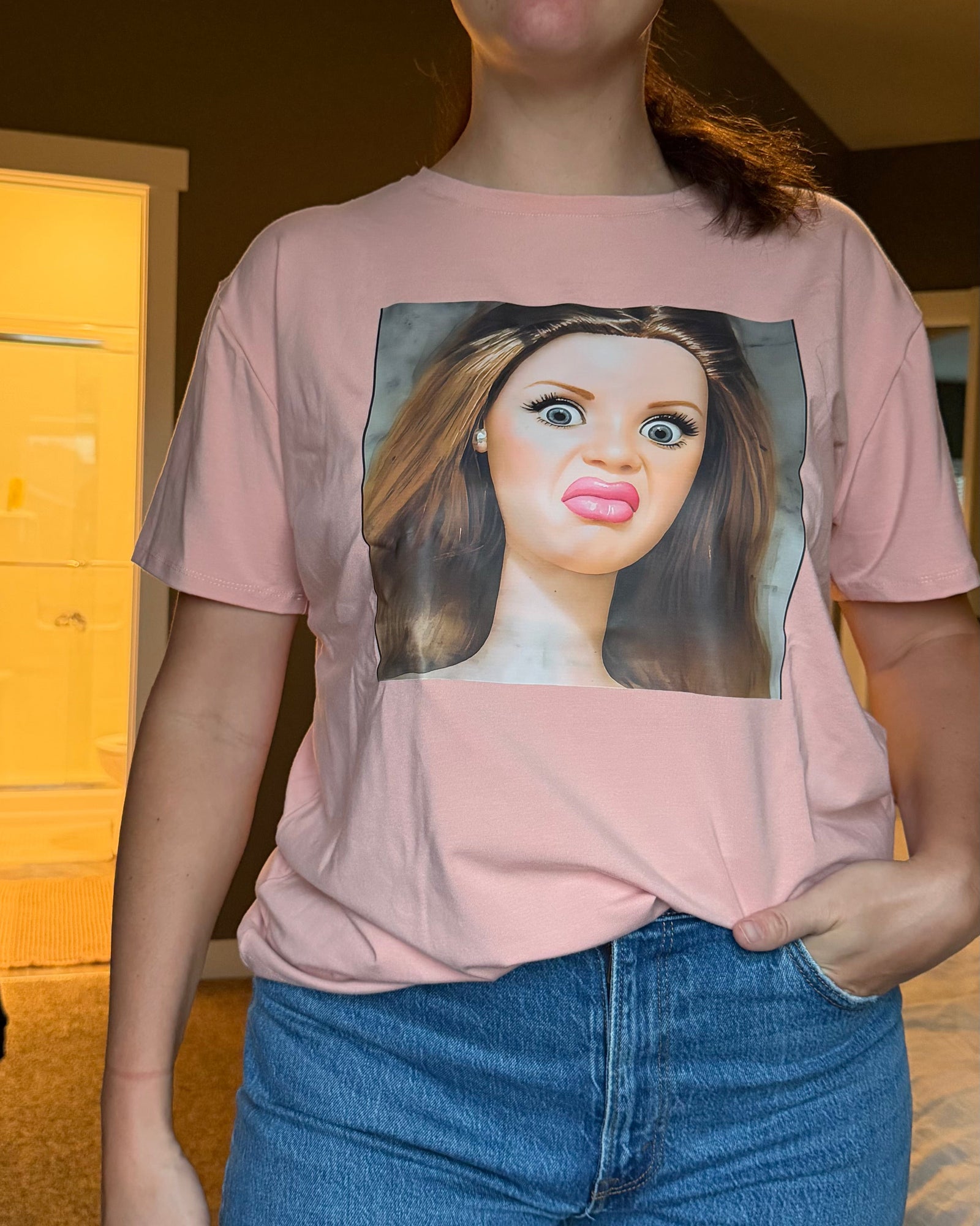 Unimpressed Barbie Women's Tee Shirt