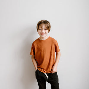 SALE! Kids Basic Solid Tee Shirt - Posh & Cozy