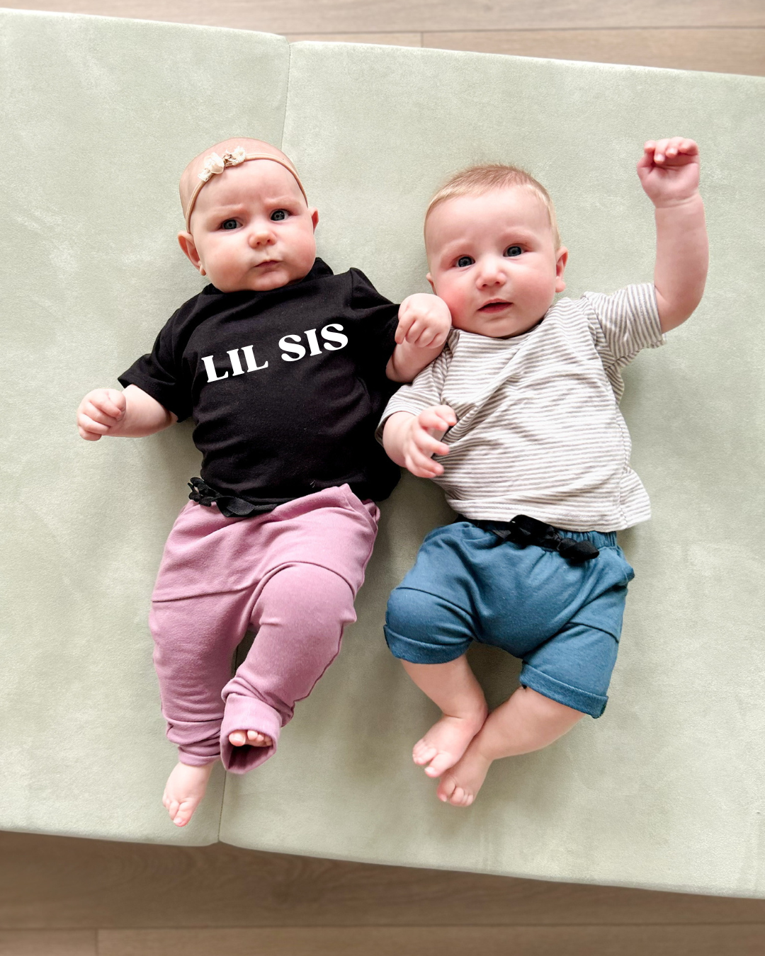 Lil Bro & Sis Tee Shirt - Posh & Cozy