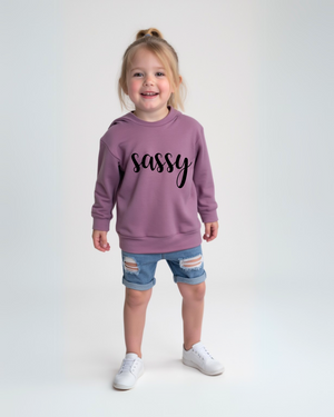 Sassy Crewneck - Posh & Cozy