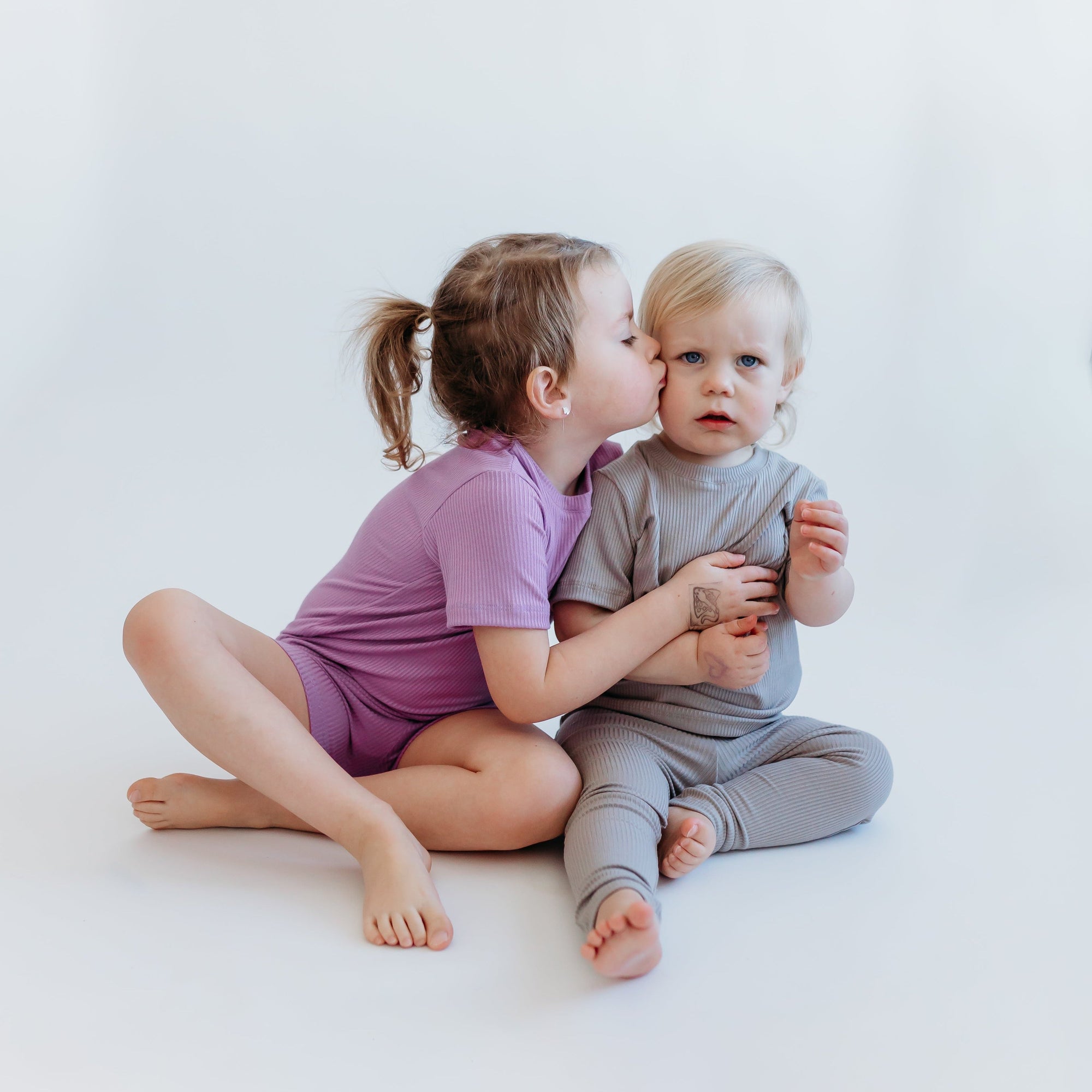 Lounge Set - Youth Short Sleeve and Pant - Posh & Cozy