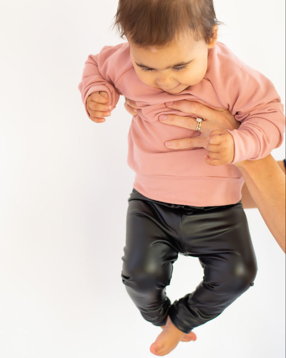 Faux Leather Legging