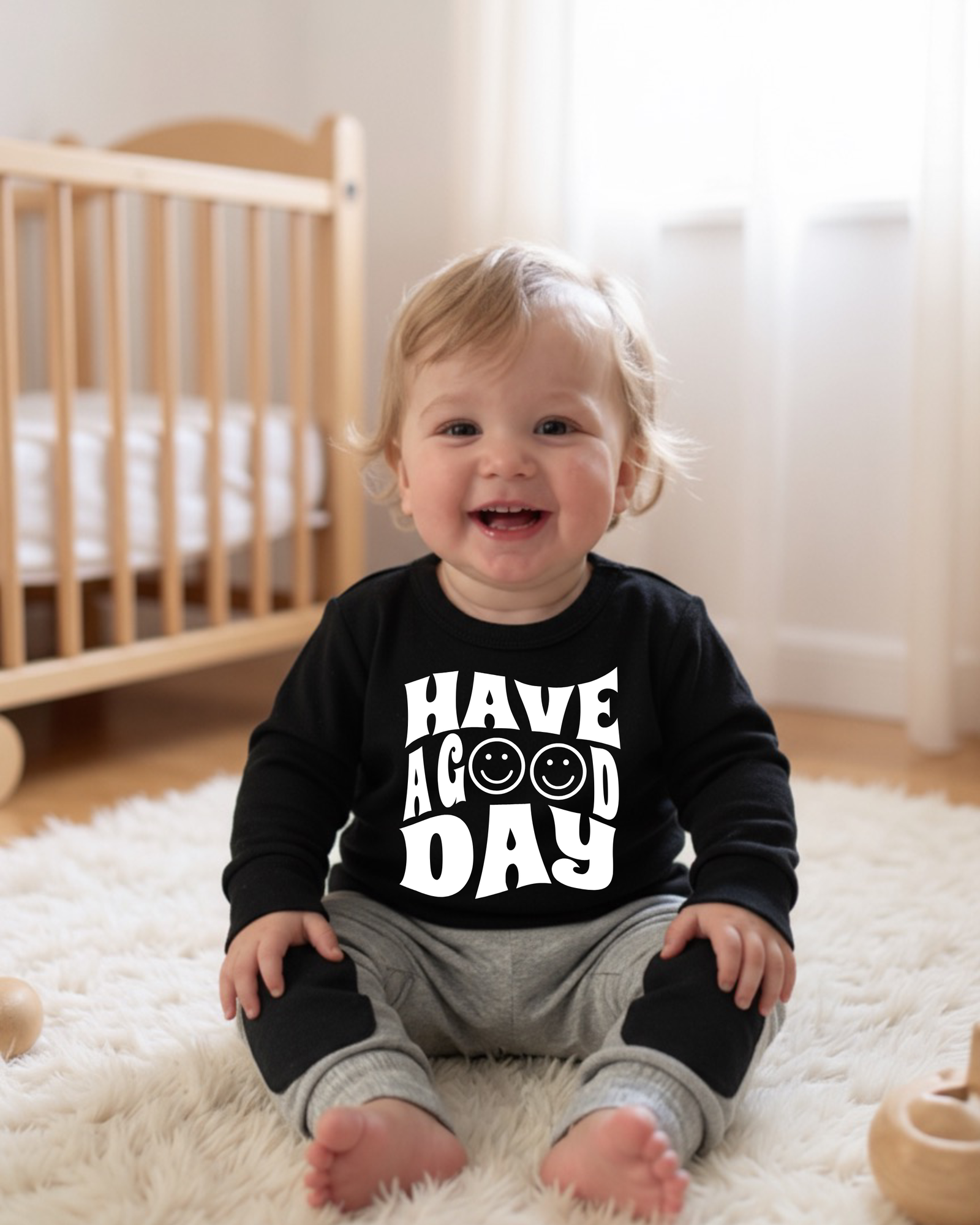 Have A Good Day Crewneck