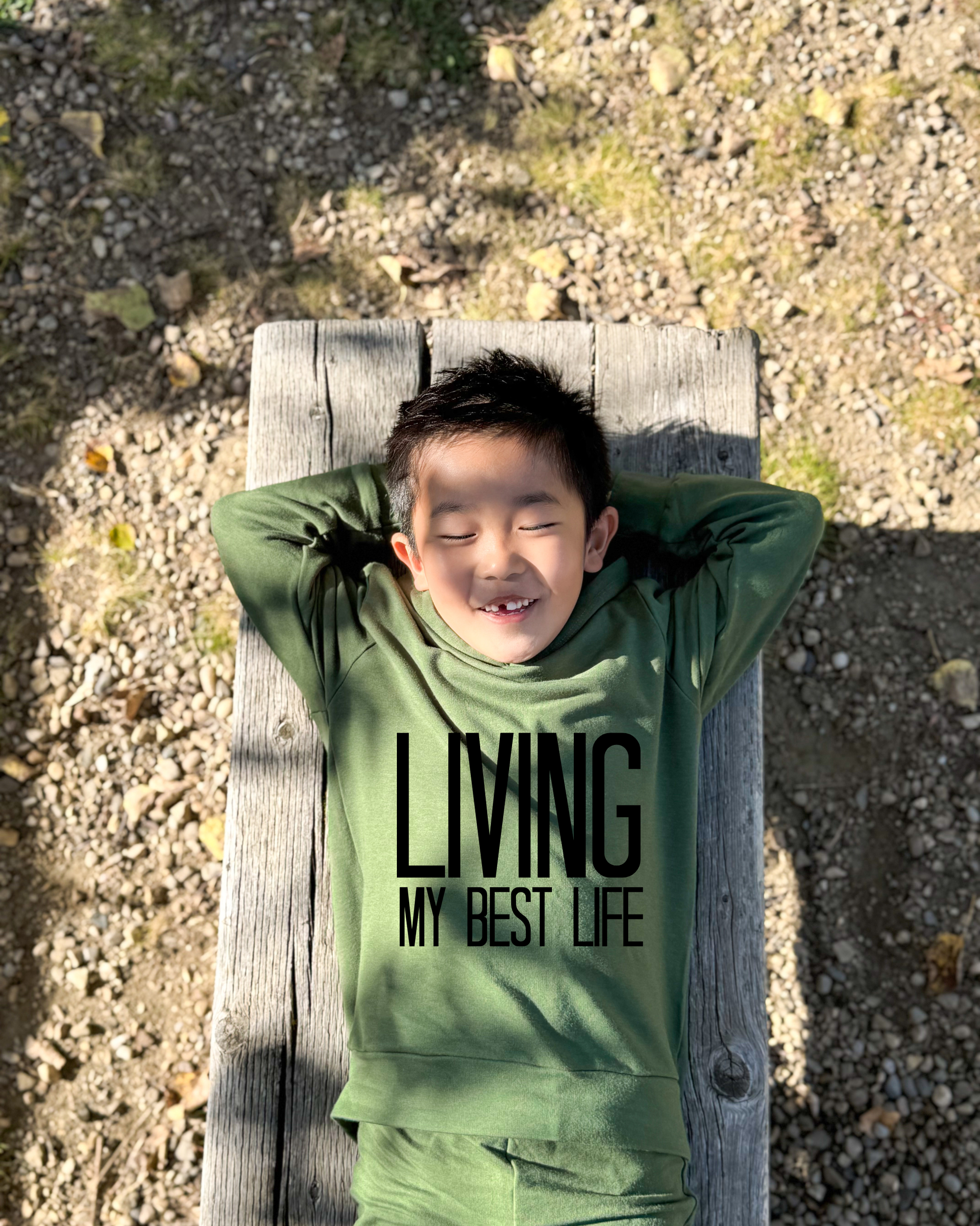 Living My Best Life Crewneck