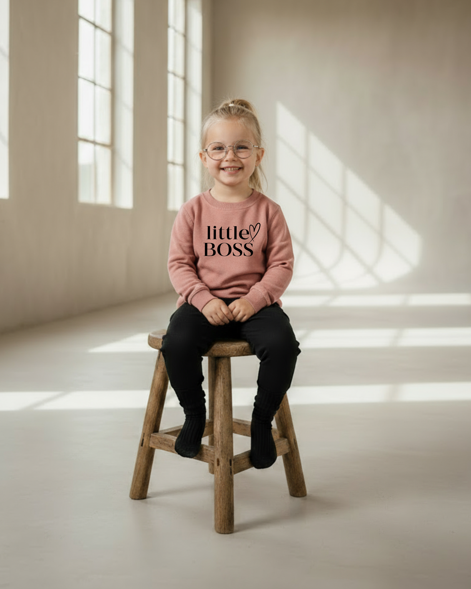 Little Boss Crewneck