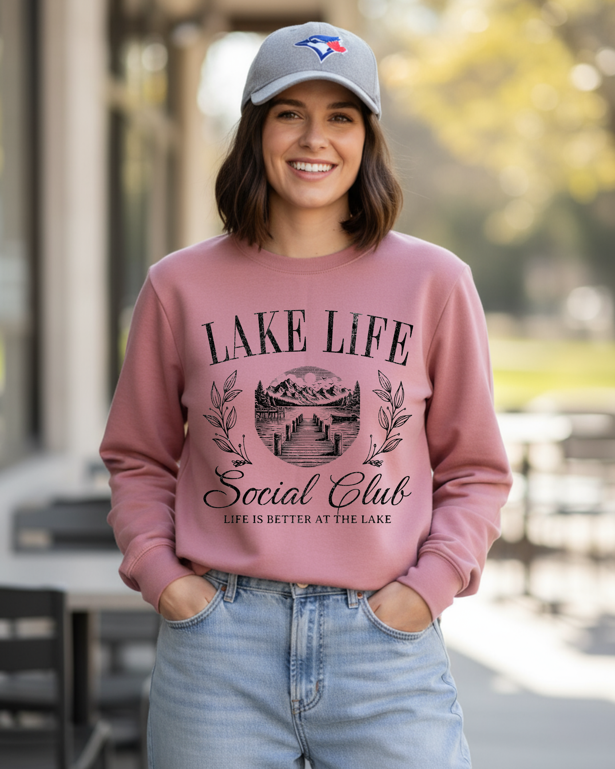 Lake Life Club Women's Crewneck