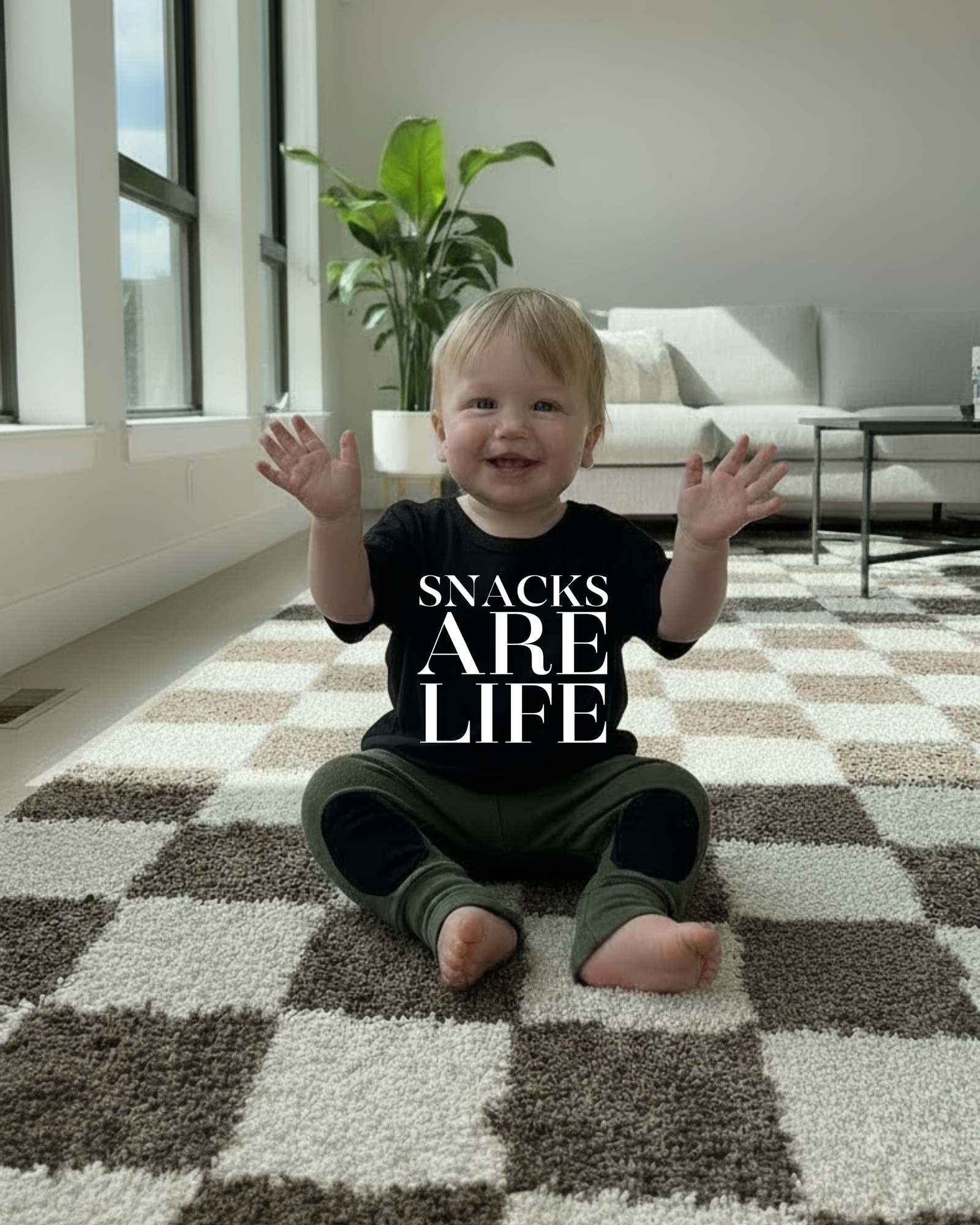 Snacks Are Life Tee Shirt