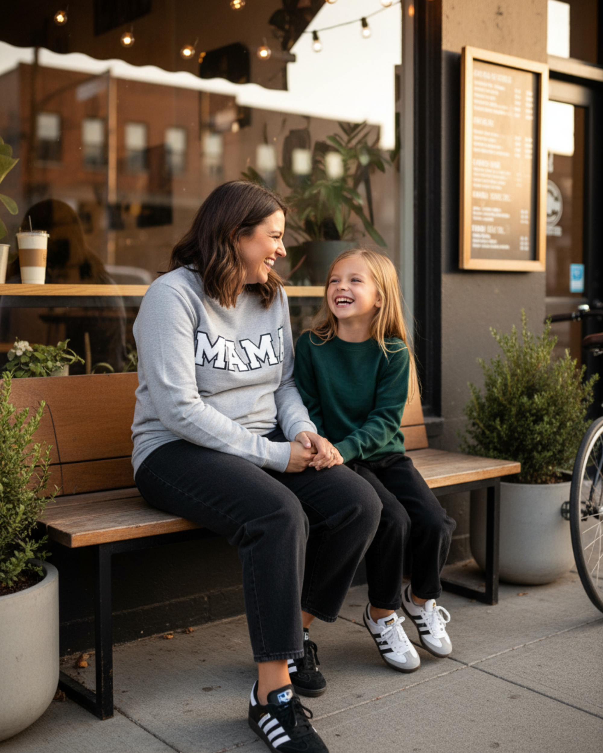 Mama Patch Women's Crewneck