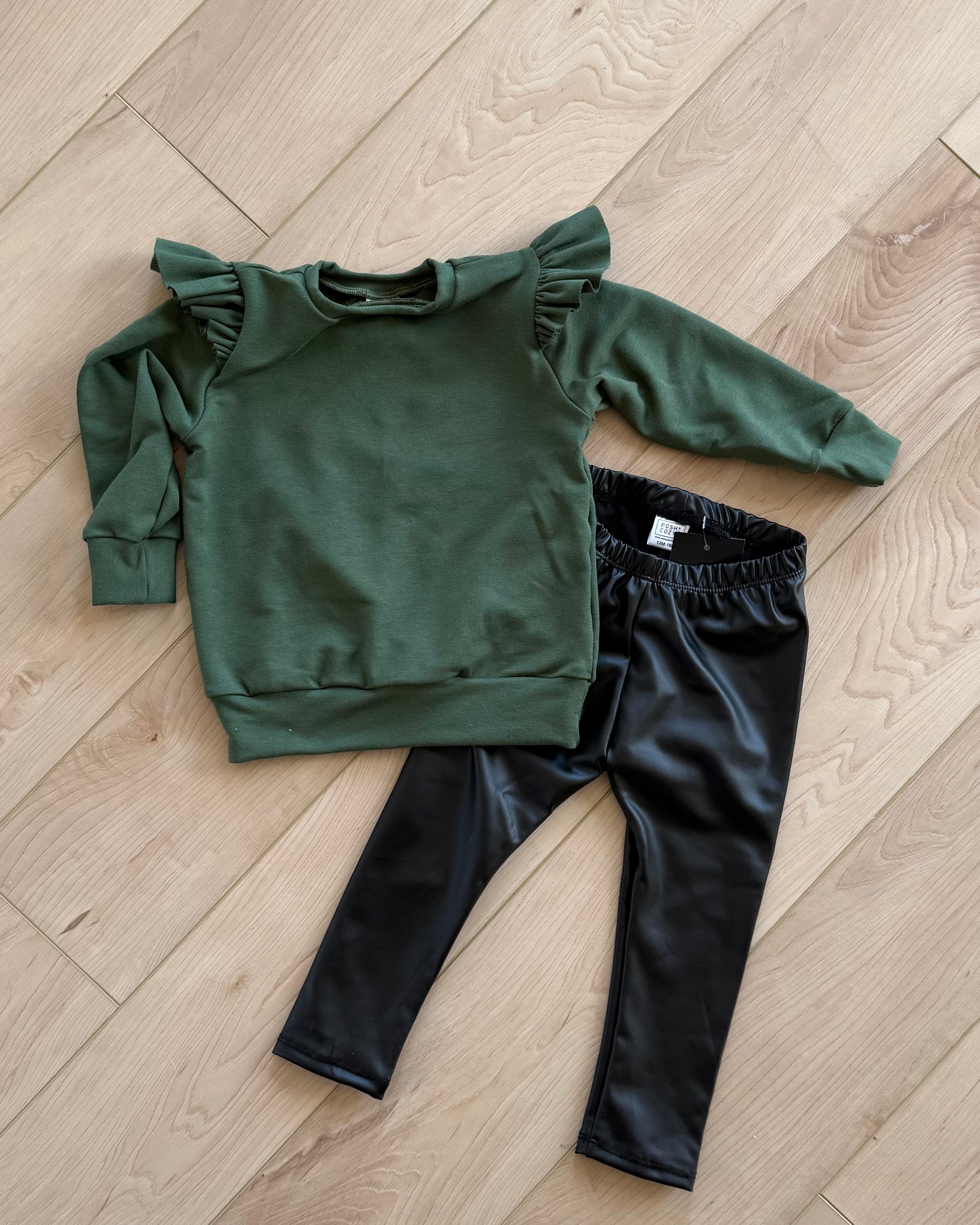 Faux Leather Legging