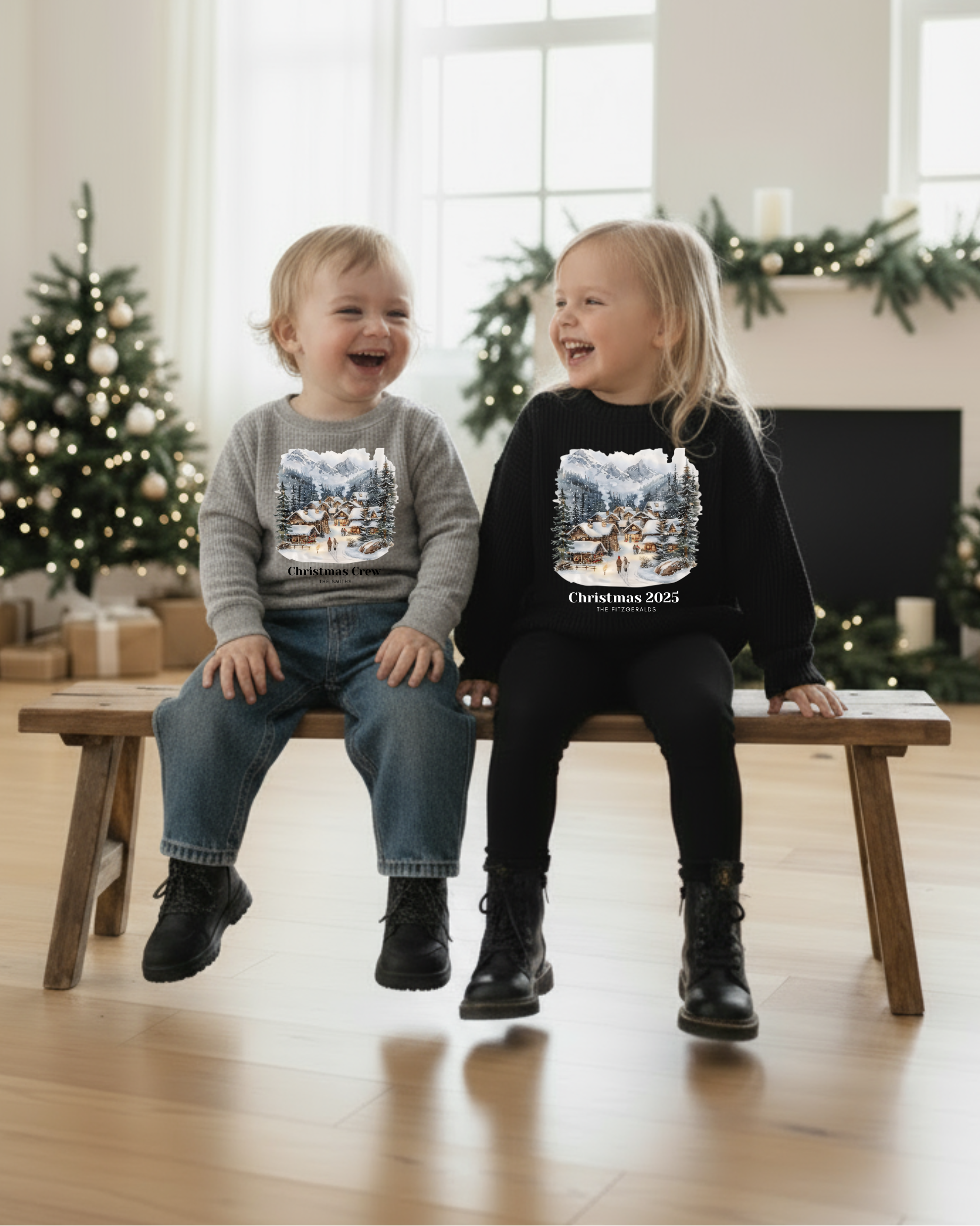 Family Christmas Custom Crewneck