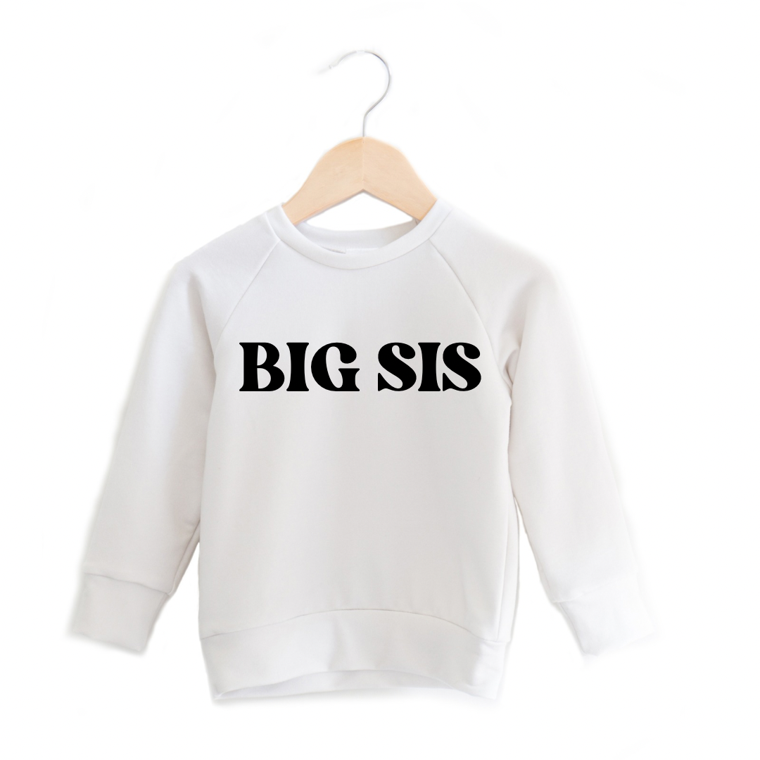 Lil & Big Sis Crewneck - Posh & Cozy