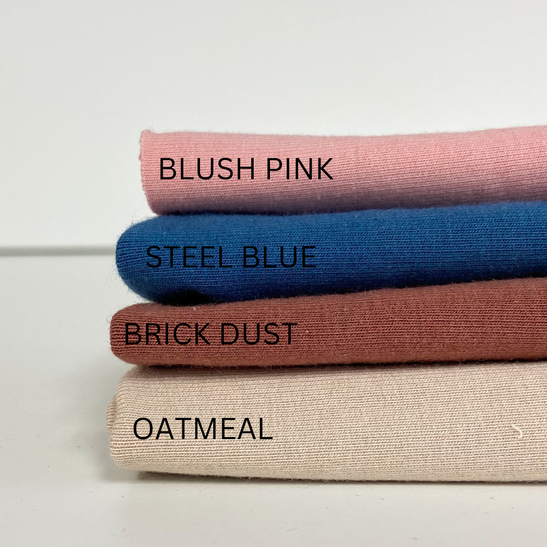Quincy Mae Bamboo Crib Sheet in Blue Ditsy main image 1